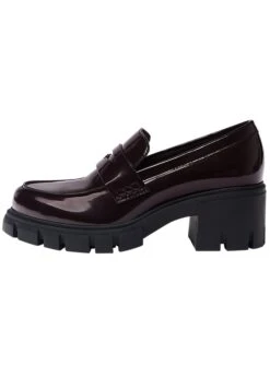 PULL & BEAR With Track Scarpe Senza LacciBordeaux Donna Scarpe Piatte PUC11A0M6-G11