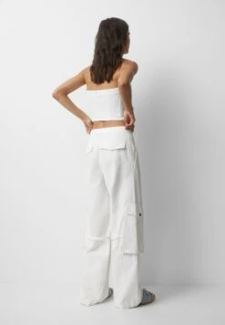 PULL & BEAR BandeauCorset TopWhite Donna T-shirt E Top PUC21D2H6-A11 -Pull & Bear f4c5c4848eaf48cba99ad215e7f07988