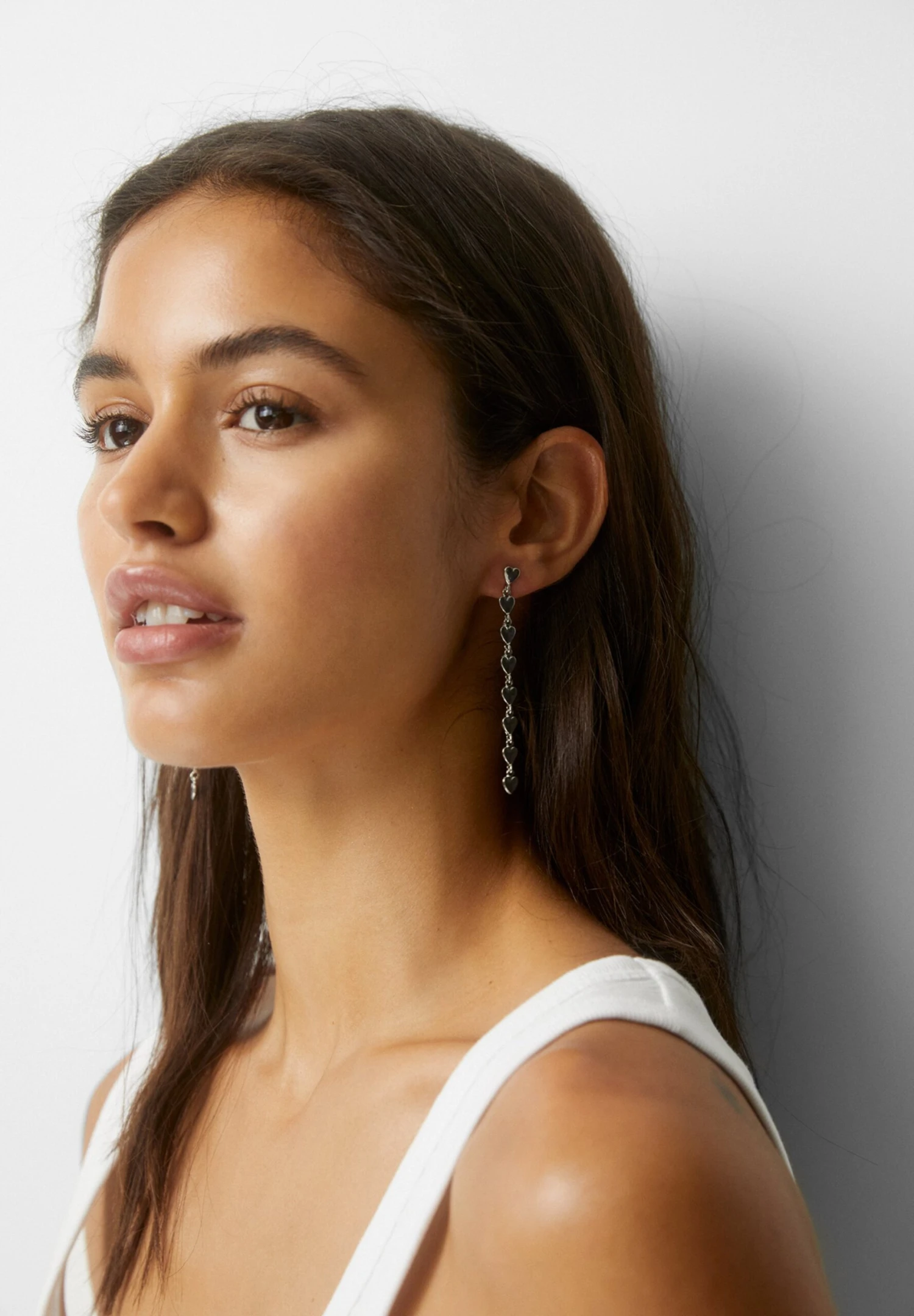 PULL & BEAR Long Pack Of 3OrecchiniSilver Coloured Donna Gioielli PUC51L0G9-D11 3 PULL & BEAR Long Pack Of 3OrecchiniSilver Coloured Donna Gioielli PUC51L0G9-D11