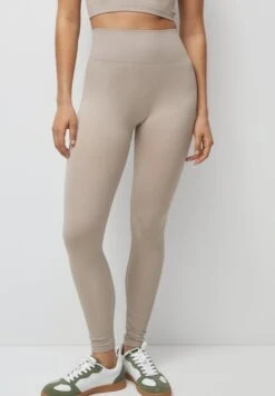 PULL & BEAR Seamless Tank SetLeggingsMottled Ochre Donna T-shirt E Top PUC21D2IW-O11 -Pull & Bear f87b69e69a1d4b218fd0d2746cc40185