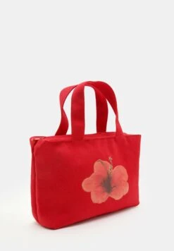 PULL & BEAR HIBISCUS FLOWER - Borsa A Mano - Red -Pull & Bear fa155b3425824e3eada9cb265112707e