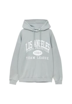 PULL & BEAR Los AngelesFelpaLight Green Donna Felpe PUC21J123-M11 -Pull & Bear fa1e2cd693dc4814b93beedb600cd637