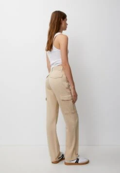 PULL & BEAR Pocket Pantaloni CargoOchre Donna Pantaloni PUC21A0SC-O12 -Pull & Bear fa7de0df972f4c7aa72841eb44802d02