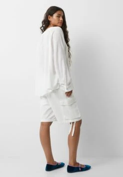 PULL & BEAR Rustic - Camicetta - White -Pull & Bear fbd11f7d458e44d6a44bc3f87b7ecd3a