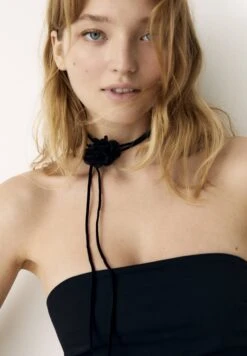 PULL & BEAR ChokerCollanaBlack Donna Gioielli PUC51L0G2-Q11