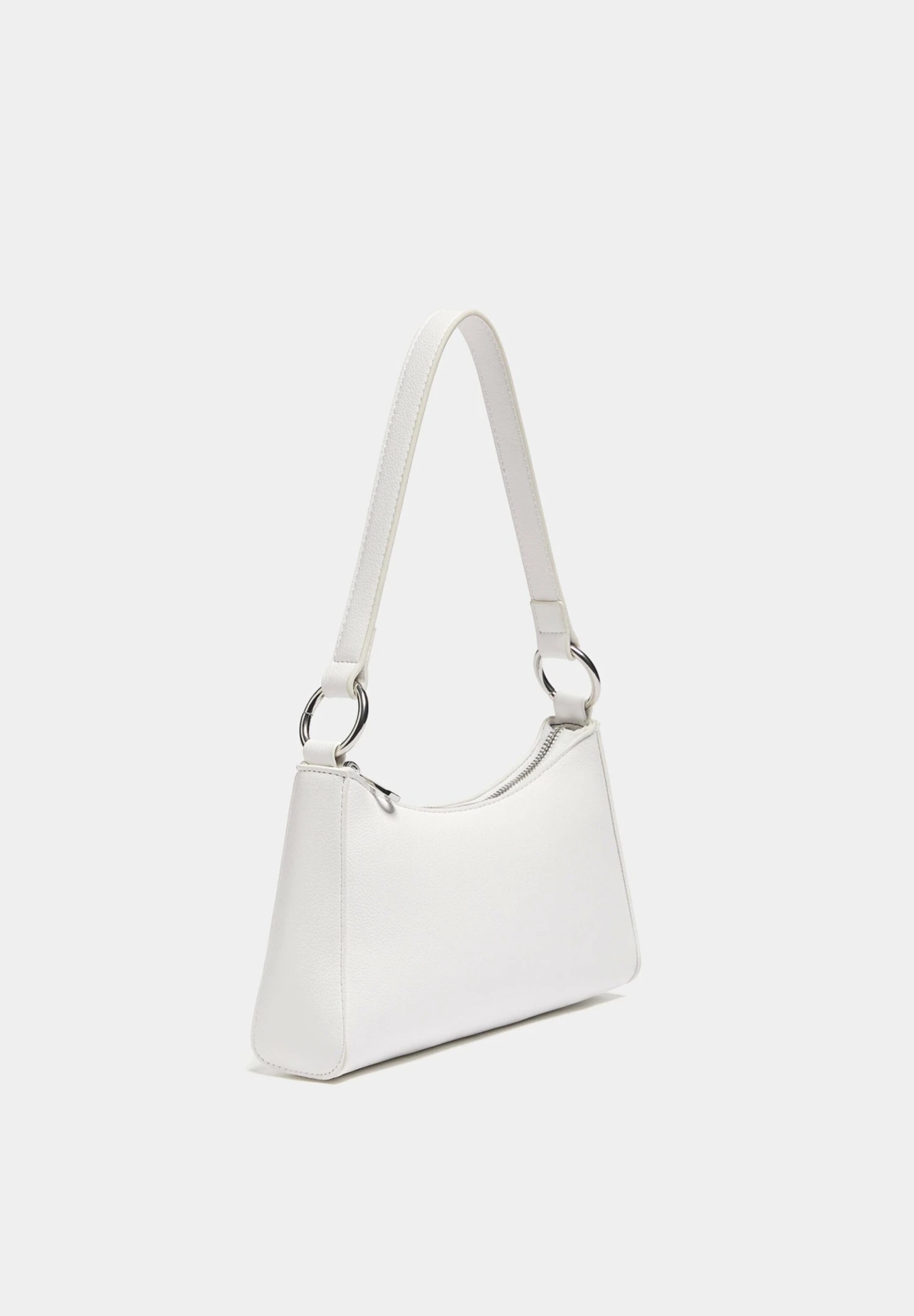 PULL & BEAR With Rings - Borsa A Mano - White 4 PULL & BEAR With Rings - Borsa A Mano - White - immagine 2