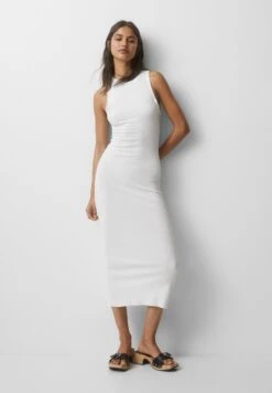 PULL & BEAR Halterneck Vestito LungoWhite Donna Vestiti PUC21C14Y-A11