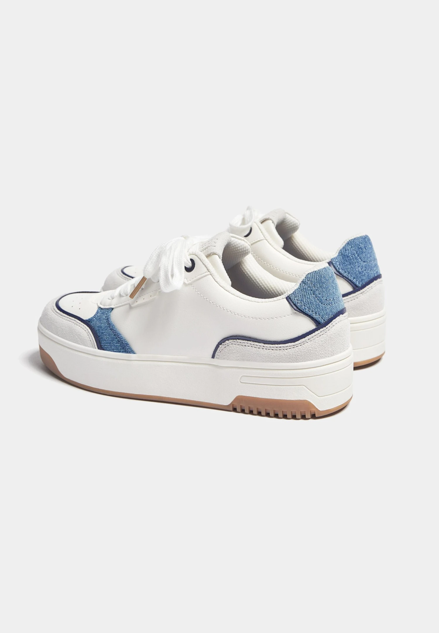 PULL & BEAR ChunkySneakers BasseBlue Denim Donna Sneakers PUC11A0LY-K11 5 PULL & BEAR ChunkySneakers BasseBlue Denim Donna Sneakers PUC11A0LY-K11 - immagine 3