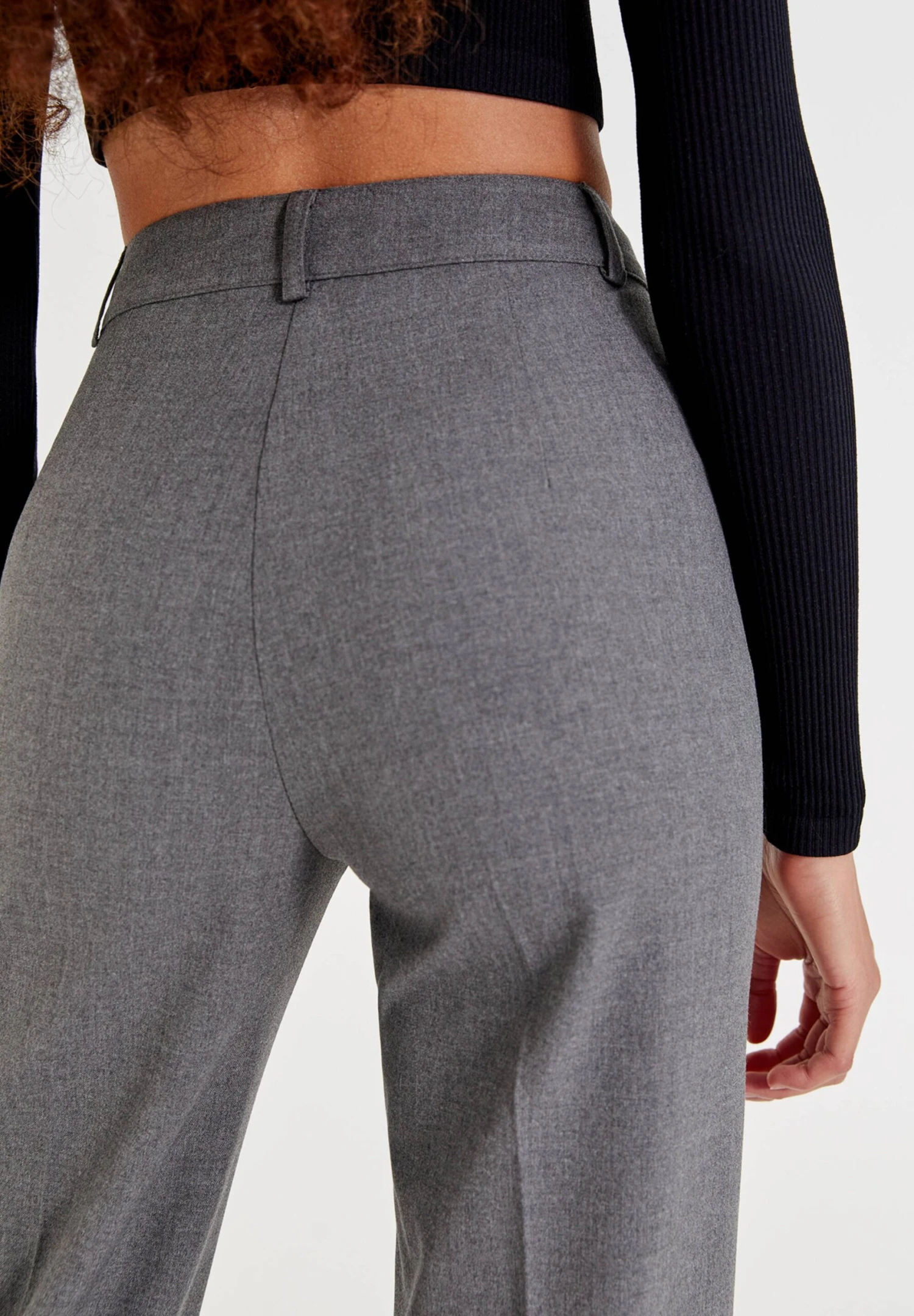 PULL & BEAR With Seam DetailPantaloniLight Grey Donna Pantaloni PUC21A0LL-C11 7 PULL & BEAR With Seam DetailPantaloniLight Grey Donna Pantaloni PUC21A0LL-C11 - immagine 5
