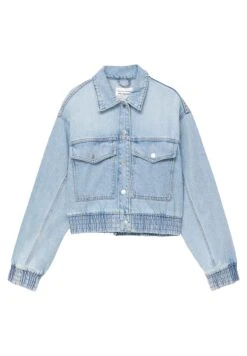 PULL & BEAR Giacca Di JeansLight Blue Denim Donna Giacche E Blazer PUC21G0IE-K11 12 PULL & BEAR Giacca Di JeansLight Blue Denim Donna Giacche E Blazer PUC21G0IE-K11 -Pull & Bear ff21b24e4aa24e6ca0d63cf7635ea4f7