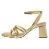 PULL & BEAR Strappy Heeled - Sandali - Gold Coloured -Pull & Bear ff76fcfb83d9408aa94effb19bddf126