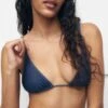 PULL & BEAR Print - Bikini Pezzo Sopra - Blue -Pull & Bear ffe55d3b7c734686bfb2bde5f6879d32