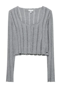PULL & BEAR Open With Lettuce-Edge MaglioneDark Grey Donna Maglieria PUC21I0OW-C11 -Pull & Bear ffe89dc4ef69487595b15838270171e6